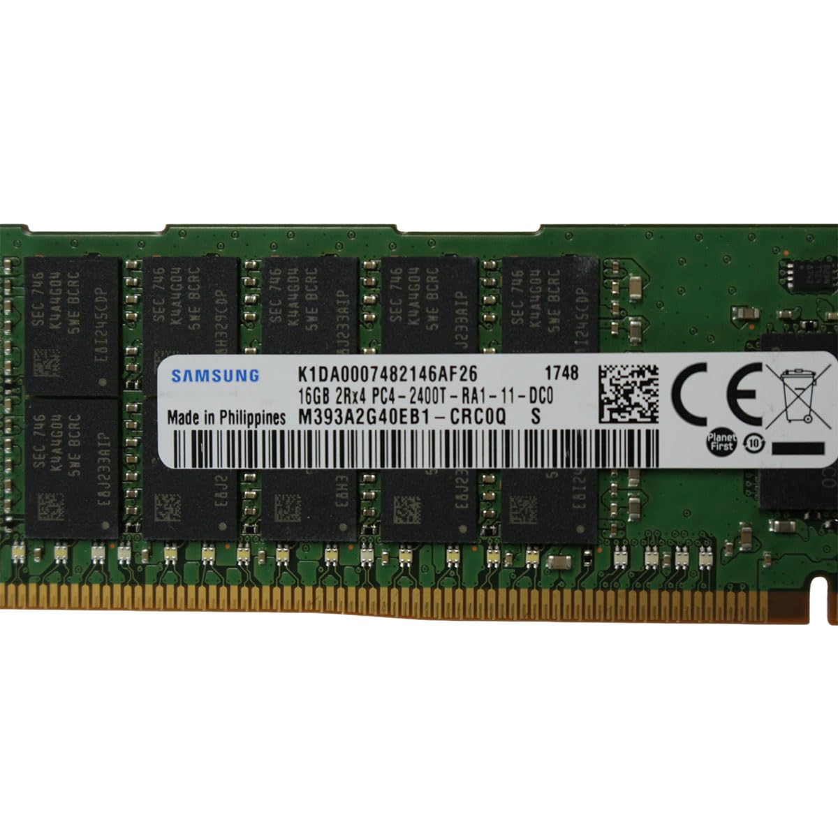 Amazon.co.jp: サムソン 16GB 2RX4 PC4-2400T-RA1-11-DC0 M393A2G40EB1