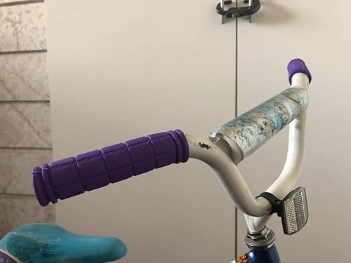 Miniatura 5 de Empuñaduras de manillar de bicicleta, goma antideslizante para manillar de bicicleta para bicicletas infantiles (7 colores)