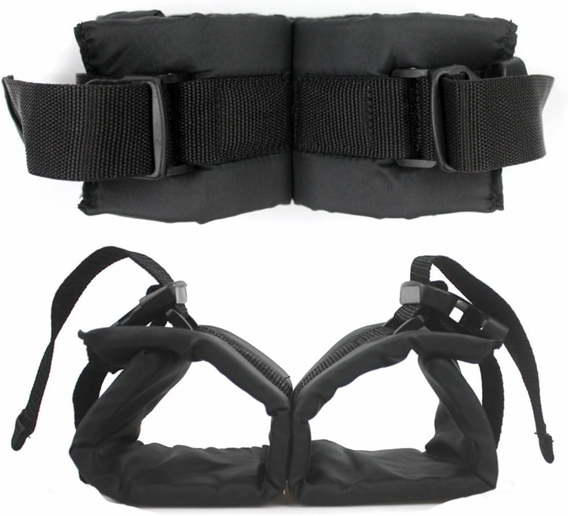 HOUSON Soft Handcuffs, armLeg Restraints & Bondage Set Soft Bondage Handcuffs Ankle Cuffs