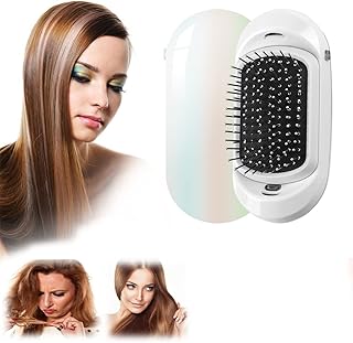KDGENG Escova Roused Pro – Escova Roused Pro antifrizz iônica antiestática, antiestática e íon negativo, escova de cabelo iônica Roused Beauty, escova de cabelo iônica elétrica portátil (multicolorida)