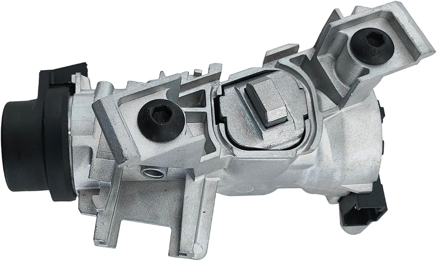 1K0905851 Ignition Switch Lock Cylinder Assembly with Intelligent Key Shell Compatible with VW Jetta 2006-2018,Eos 2007-2011,Golf 2004-2011,Rabbit 2006-2009 Replace 1K0905851B