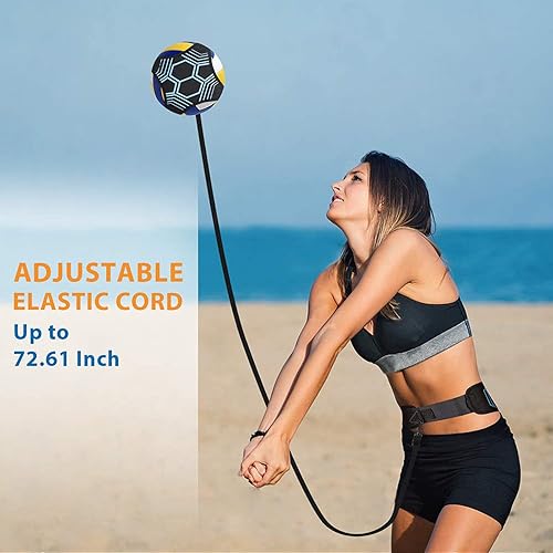 Miniatura 6 de Taeku Entrenador de fútbol ajustable, equipo de entrenamiento de patada de fútbol, habilidades de control, cinturón de práctica de cintura,