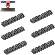 6 Pieces 3D Printer Silicone Nozzle Brush for Bambu Lab A1,37 x 4 x 8 mm 3D Printer Nozzle Wiper,Wiper Cleaning Tool for Bambuolab A1,Nozzles Brush Cleaning Kit,Nozzle Brush for A1 3D Printer