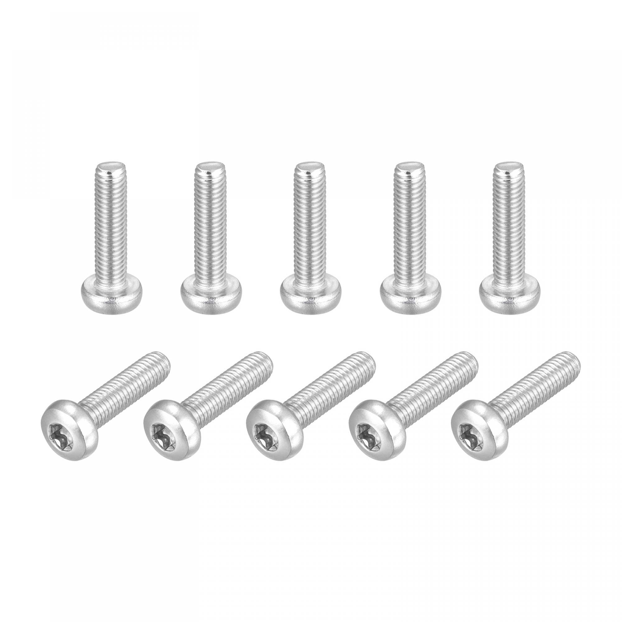 Amazon | uxcell トルクスセキュリティ機械ねじボルト ナベヘッド