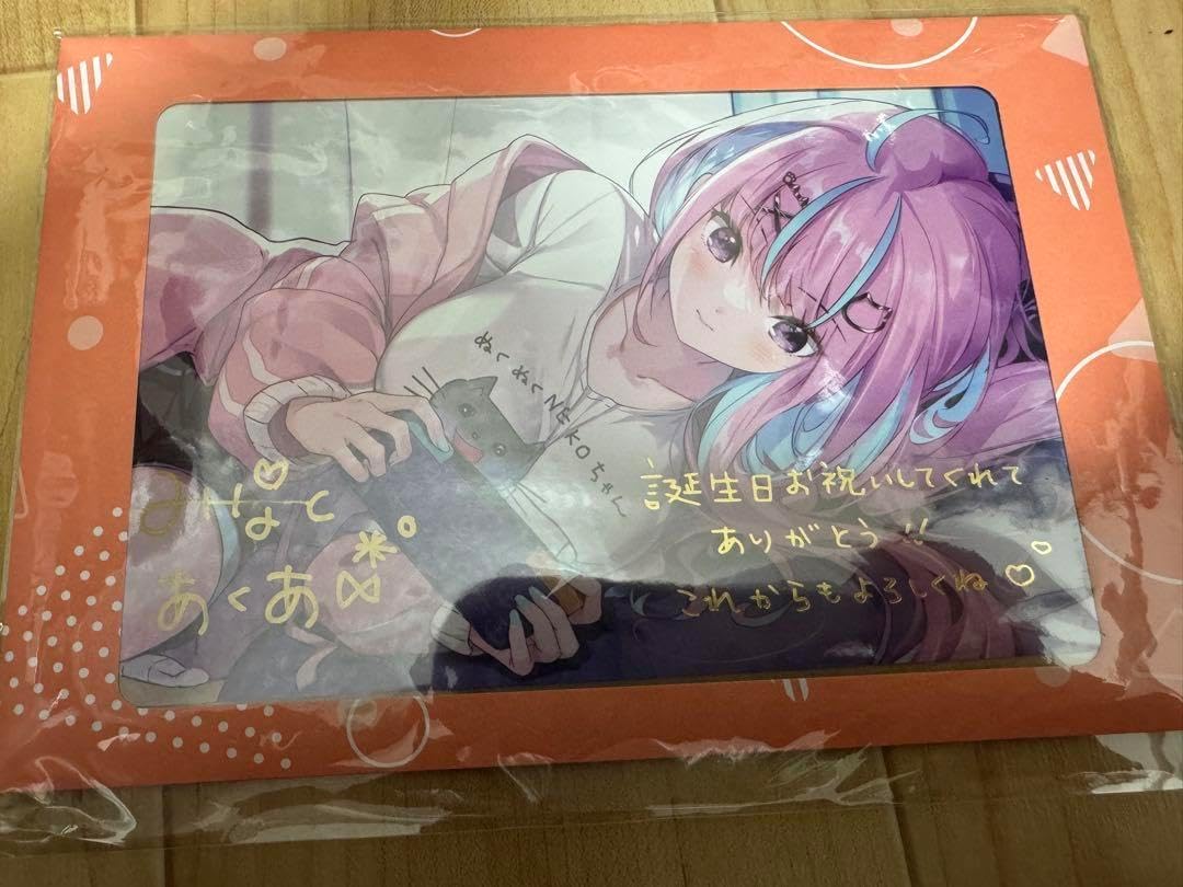 ホロライブ 誕生日記念 2023 ロボ子 直筆サイン 数量限定 ポストカード
