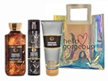 Valentine's Day Collection - Midnight Addiction - White Barn - Bath Body/Work - 3 Piece Bundle - Premium Beauty - Full Size and Hello Gorgeous Gift Bag (Packaging May Vary)
