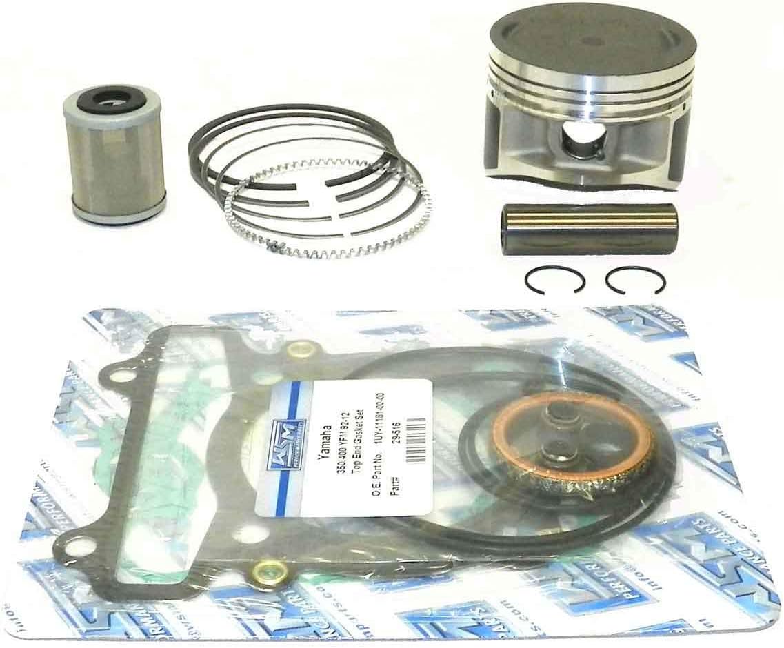 4-Stroke Top End Rebuilt Kit Compatible with Yamaha 450 Grizzly 2007-2014, Kodiak 2003-2006, 2018, Wolverine 2007-2010 ATV Part# 54-548-14 (86.00 mm)