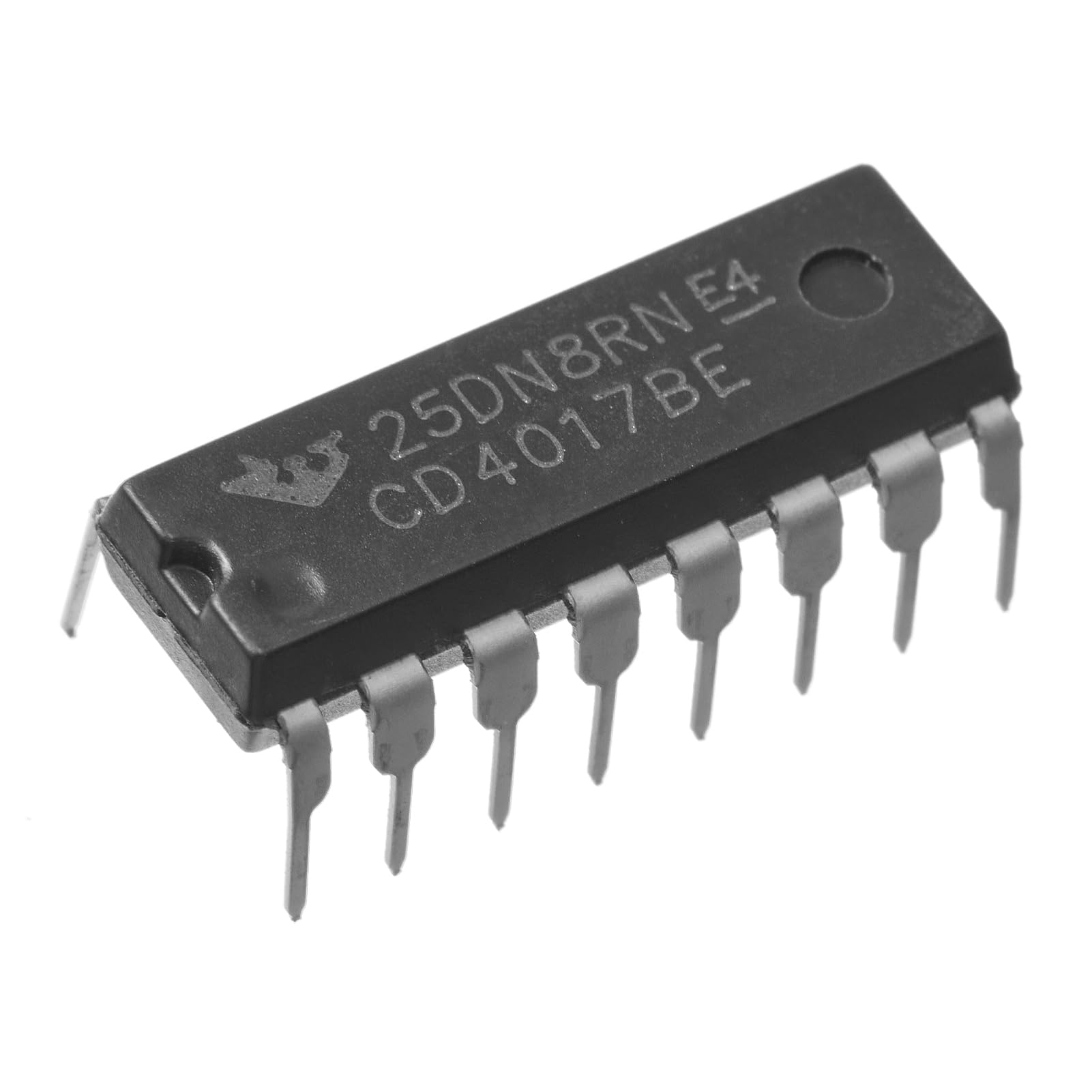 10 pezzi CD4017BE CD4017 4017 CMOS 10 Uscita decodificata Contatore Divisore Logica IC 3V a 15V, DIP-16.