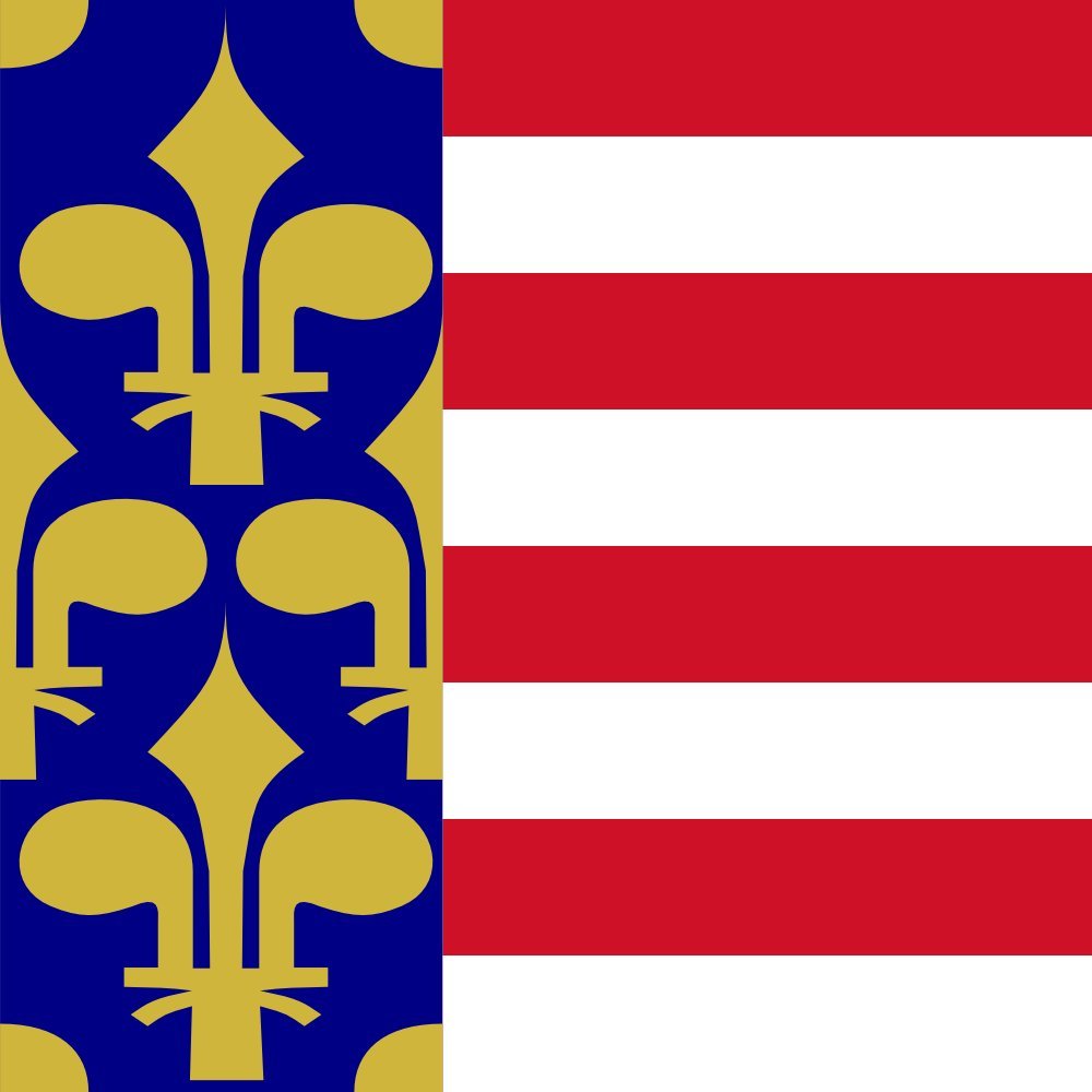 Drapeau Large Hungary 1301-1382 étendard de collection pour mât extérieur