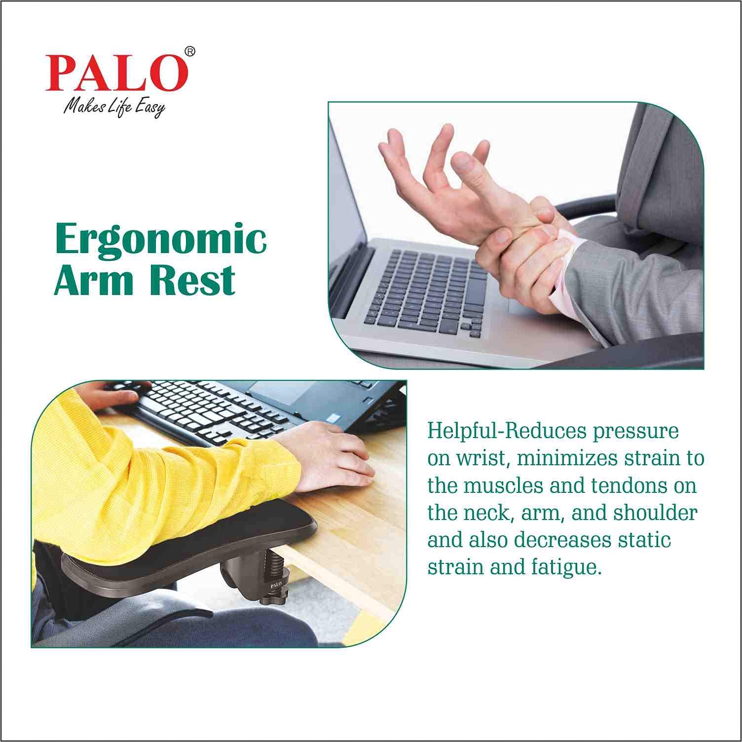 PALO030 PALO Premium Ergonomic Arm Rest Support