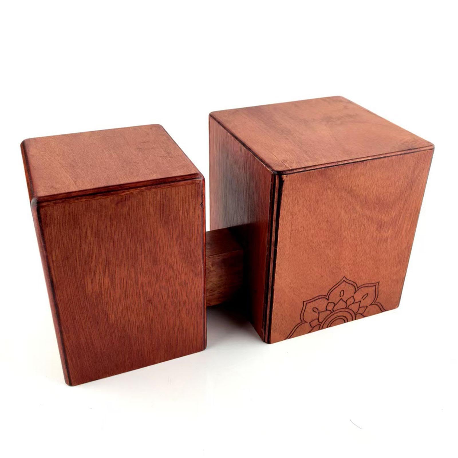 Baoblaze Tambor Bongo de Madera, Tambor de Mano, Instrumento Musical para Principiantes Y Profesionales, Caja de Tambores