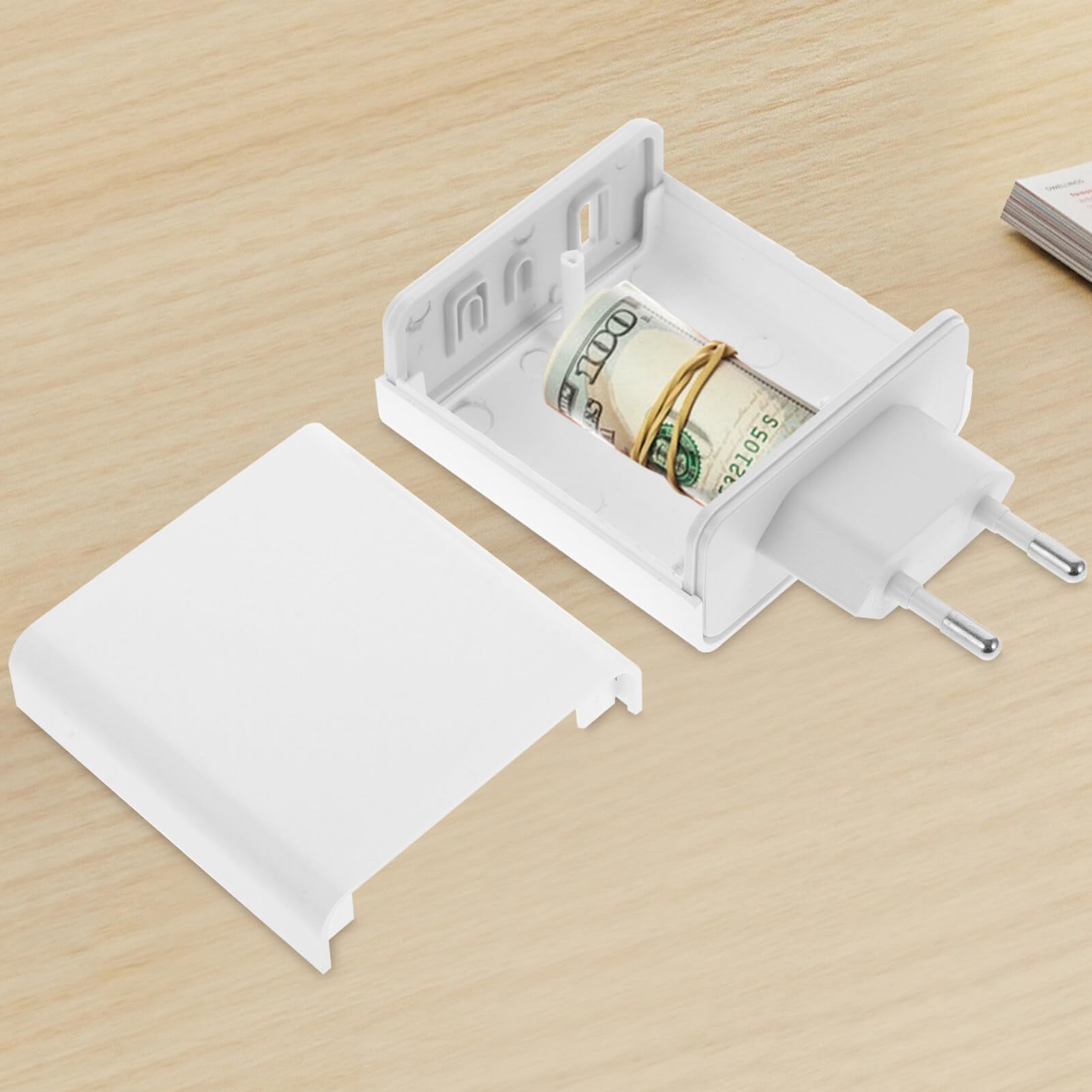 UKCOCO Fake Ladegerät Safe - Geheimes Versteck Für Geld & Wertsachen