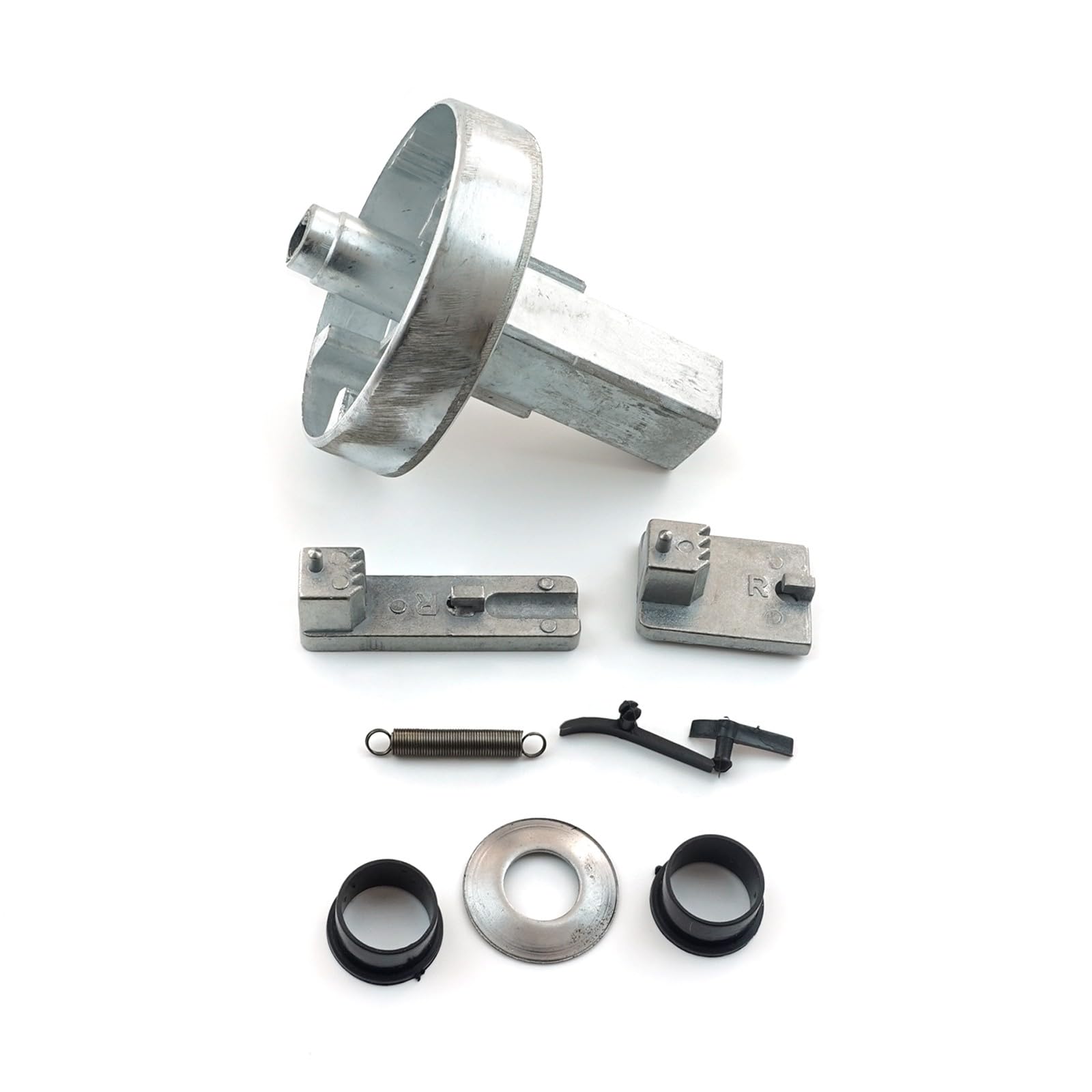 Bross Auto Parts BGE513 Support de loquet d'accoudoir de bras droit de siège compatible avec Mercedes Vito Viano W639 Sprinter MK2 906 VW Crafter 2E 2F