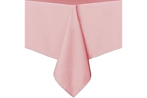 RCZ Decor Dusty Pink Tablecloth: Transform Your Gatherings with Effortless Elegance