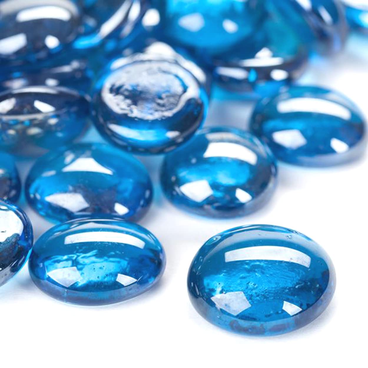 ZEINOO Blue Glass Gems Stones/Pebbles for Home & Garden Décor, Aquarium Décor, Vase Filler, Marble & Gravel Planted Substrate (Blue, 400 gm) (B0BT4ZS3F6) Amazon Price History, Amazon Price Tracker