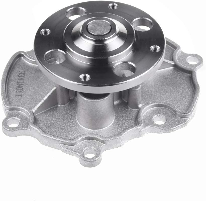 IRONTREE AW5103 Professional Water Pump Kit with Gasket Compatible with Chevrolet Cadillac GMC Pontiac SAAB Saturn Suzuki, 2.8L 3.0L 3.6L V6 Engine, OE Replacement