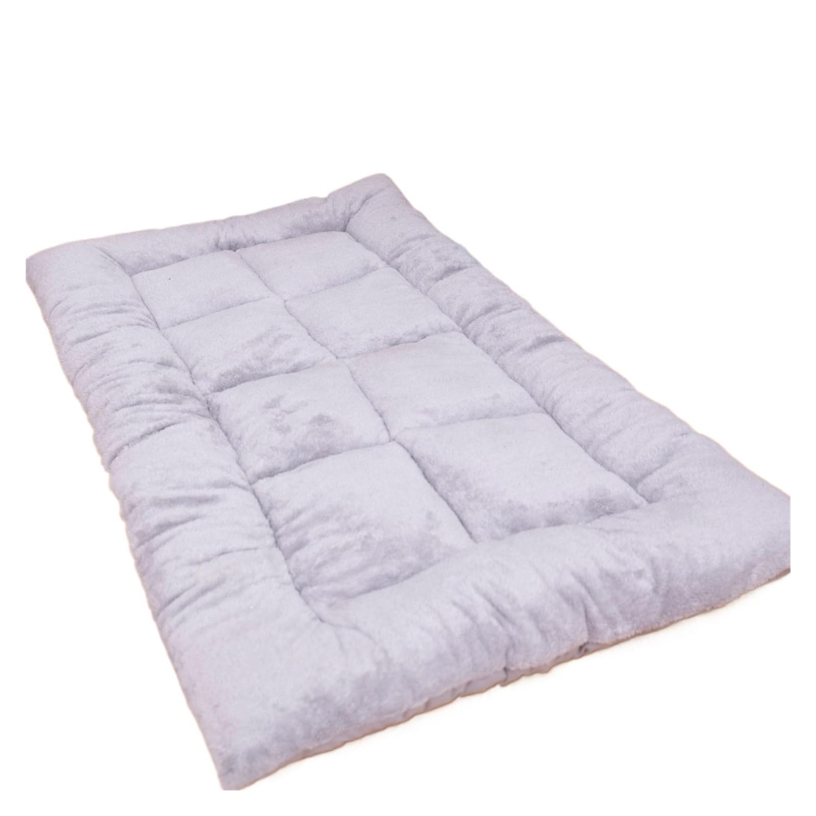 Tapis de couchage pour chien ou chat double face gris matelas XL 90x45 cm