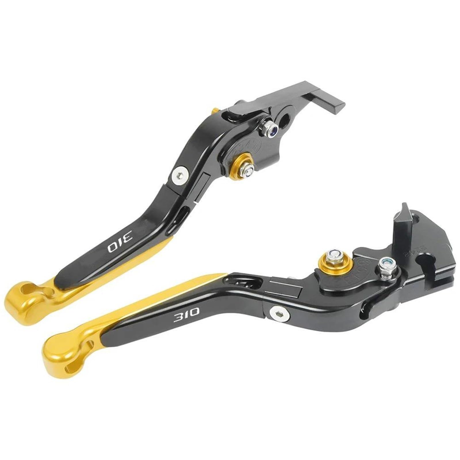 Asddllnn Gold-1 Brake Clutch Levers For Bmw G310gs G 310Gs G310 Gs 310 2021-2023 Motorcycle Adjustable Cnc Brake Clutch Levers Folding Extendable Handles Lever(Gold-1)