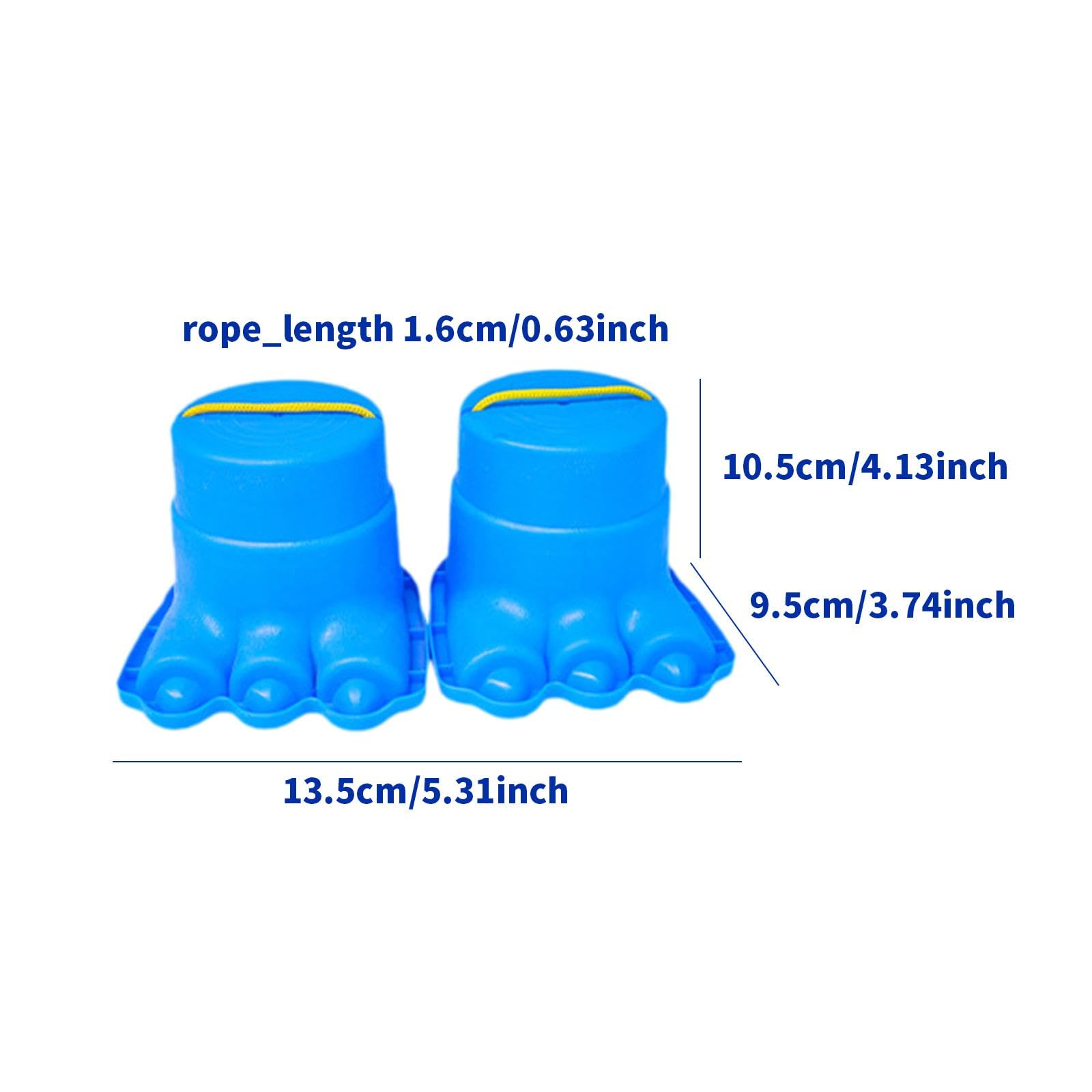8 Teiliges Set Stelzen Set für Große Füße, Klassische Anti S Stelzenlauf Stelzen für Kinder von 4 10 Jahren, Hindernisparcours, Partys