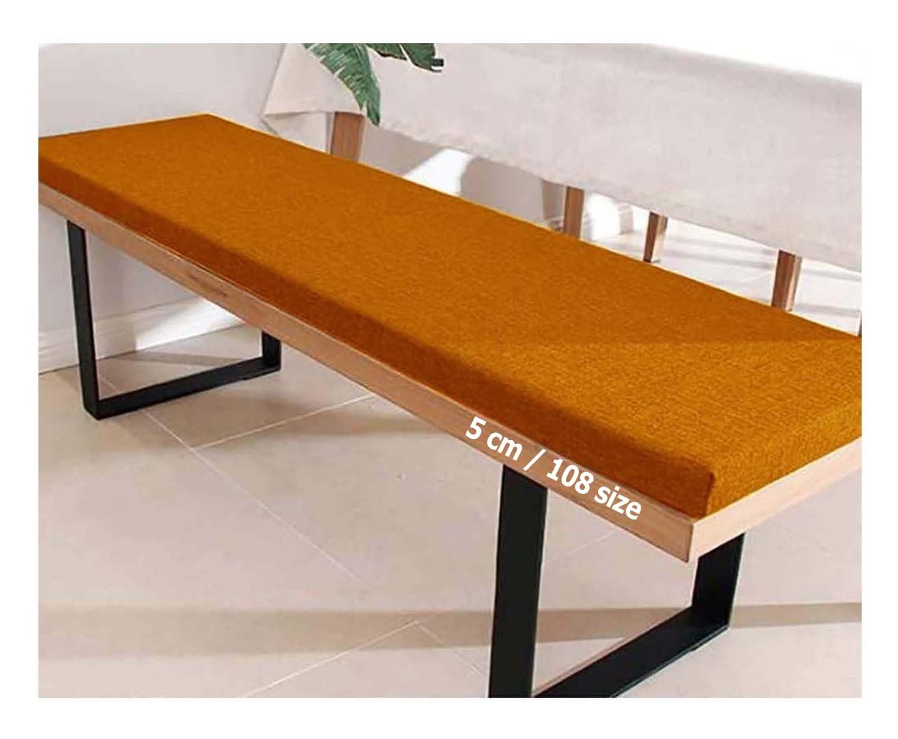 Cuscini per panca da esterno, imbottiti in schiuma, per sedie a dondolo da giardino, 2-3 posti, cuscini di ricambio per interni ed esterni, 180 x 56 cm, comodi e
