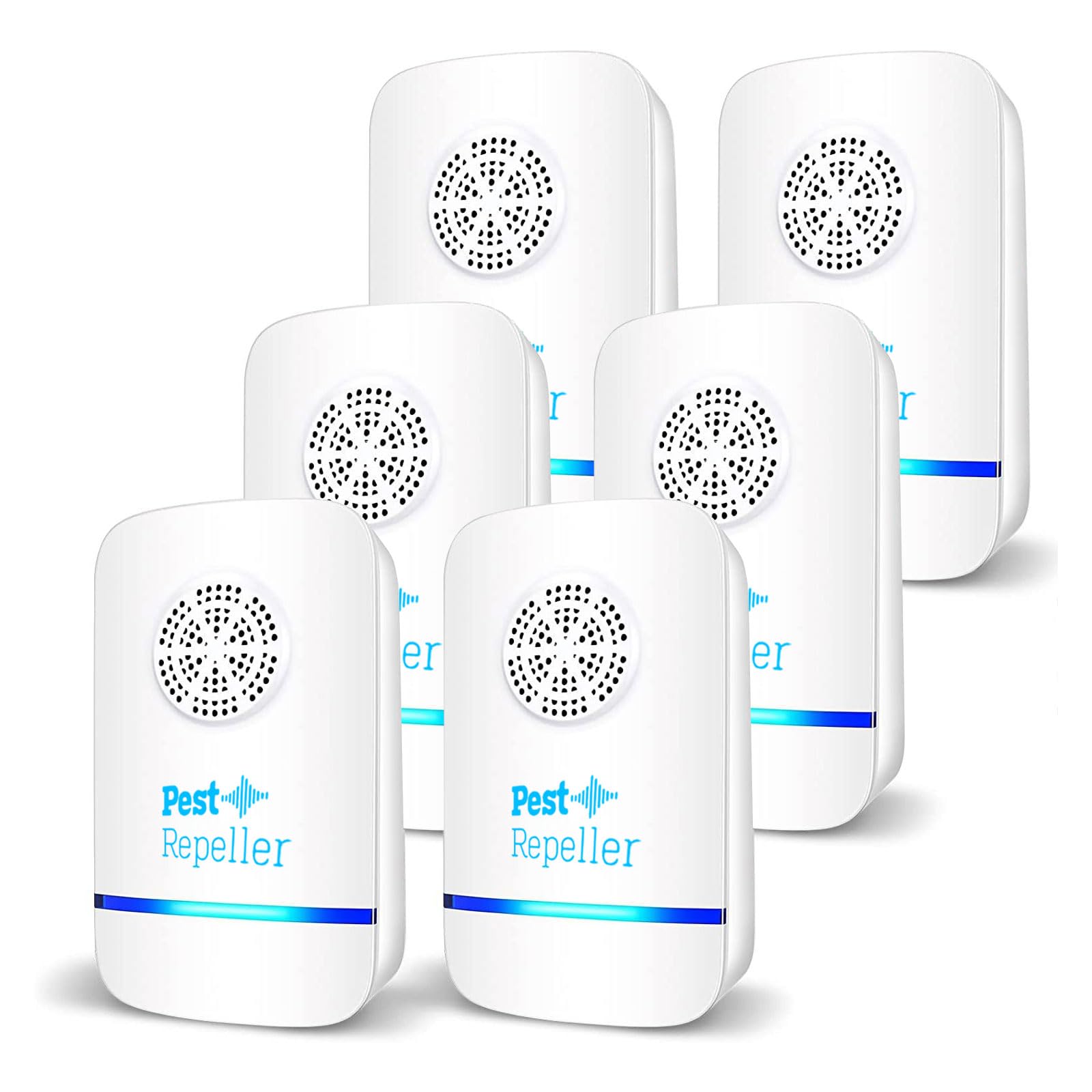 Amazon.co.jp: 【6個セット】超音波 ネズミ駆除器 害虫駆除器 【20