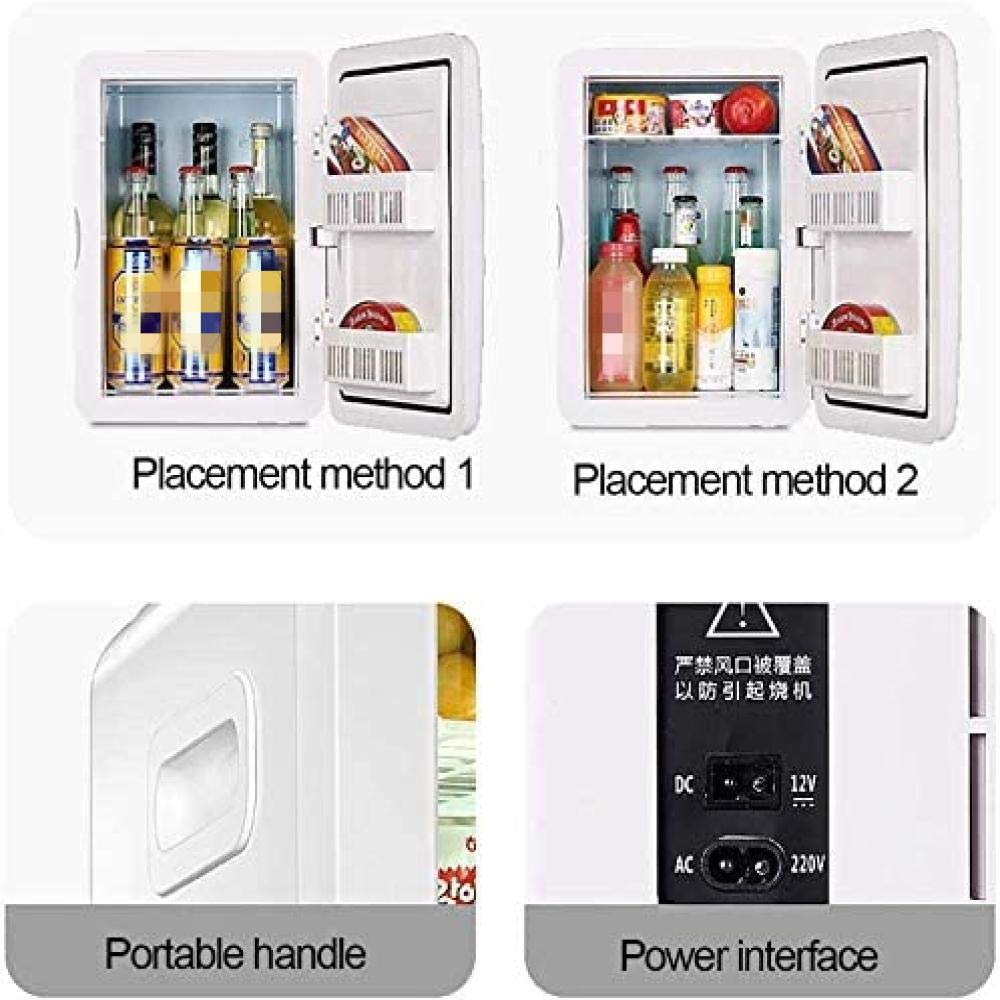 ZLM Frigo Frigo Box Auto Frigo Mini Frigo Dual Core Cooling Frigorifero Elettrico 28L E.
