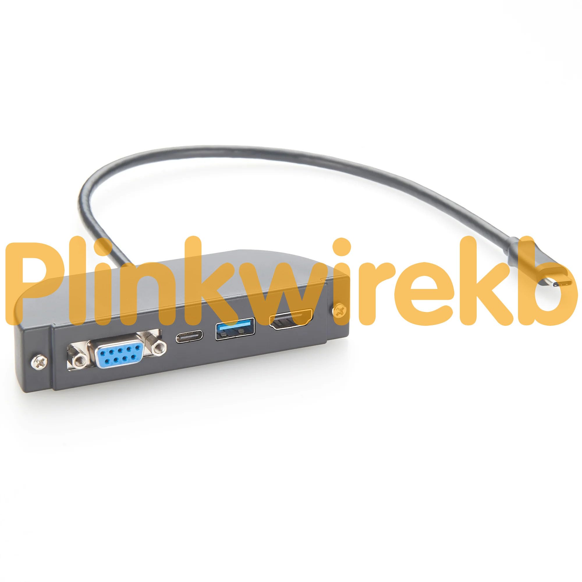 Adaptateur USB-C vers HDMI DB9 RS232 USB-A USB-C Panel Mount Modèle PCM-KW-563 (1,5 m)