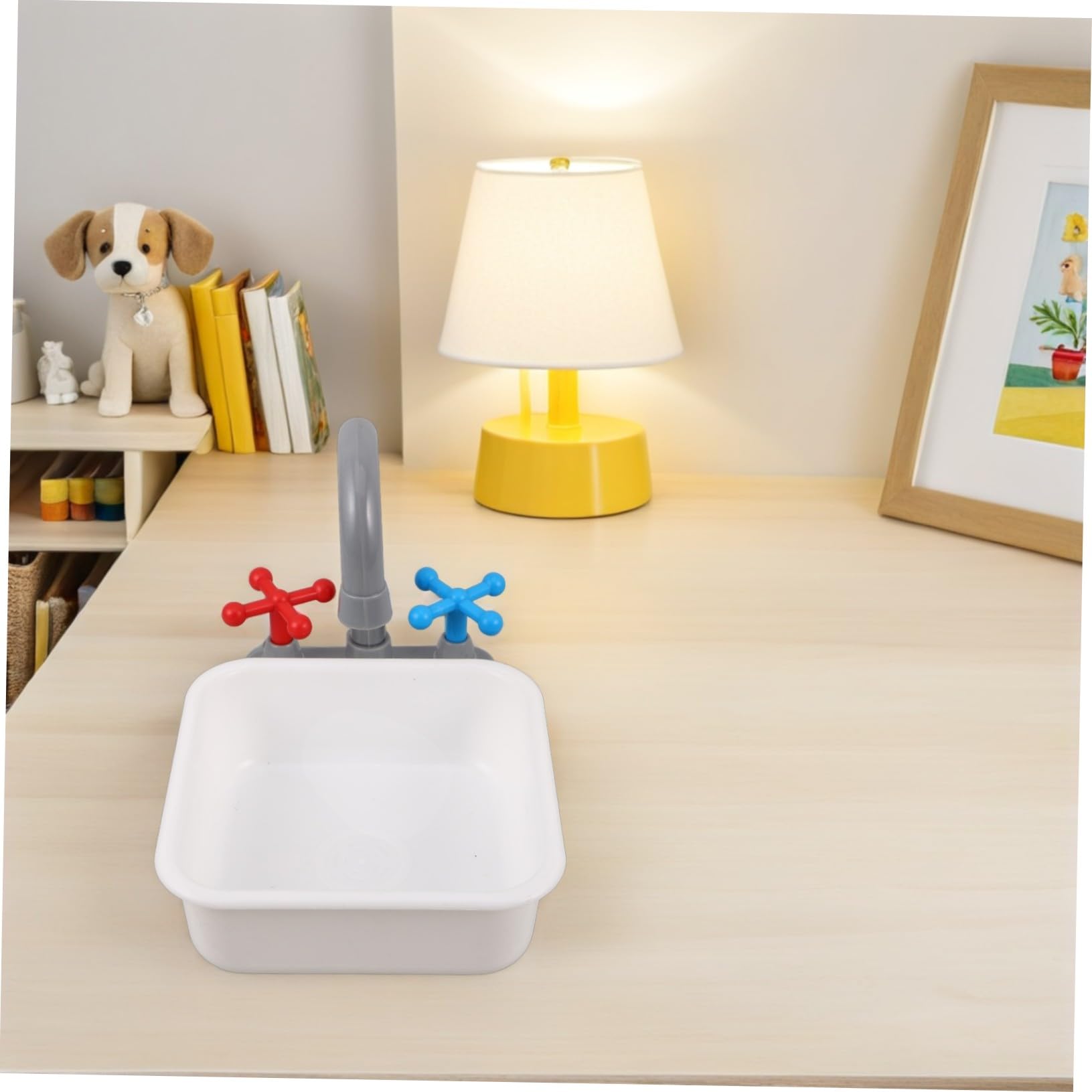 Abaodam 3 Giocattolo Cucina con Piano Cottura Induzione Elettronico Rubinetto e Lavello con e Suoni Realistici Gioco di Simulazione per Bambine