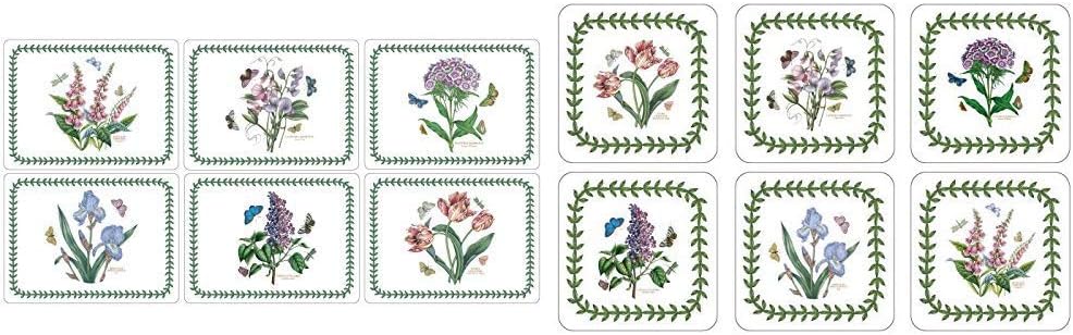 Botanic Garden Placemats and Coasters Set