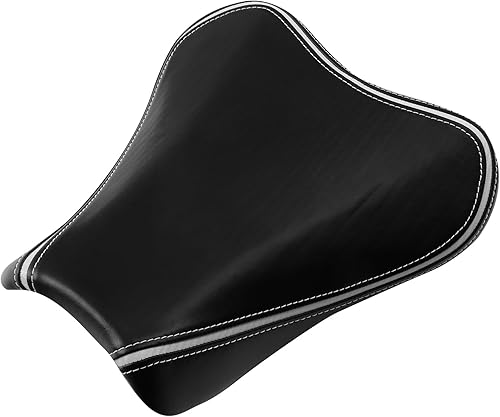 Miniatura 8 de TCT-MOTORPARTS Cojín de asiento del conductor y del pasajero para Suzuki GSXR1000 GSXR-1000 2005-2006 05 (negro y blanco)