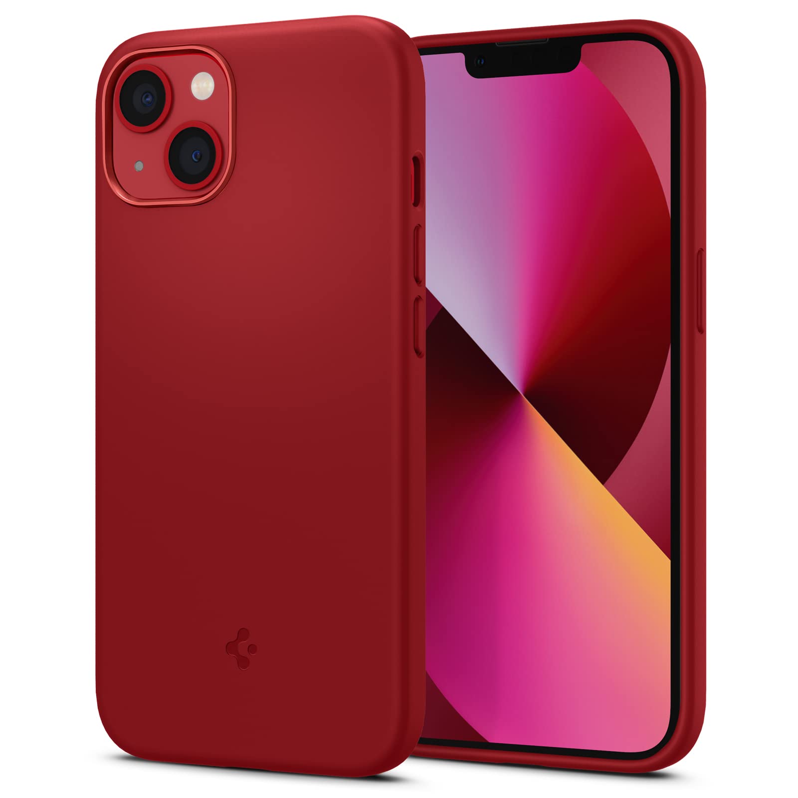 Amazon.co.jp: Spigen iPhone 13 ケース シリコン 4重構造 指紋防止