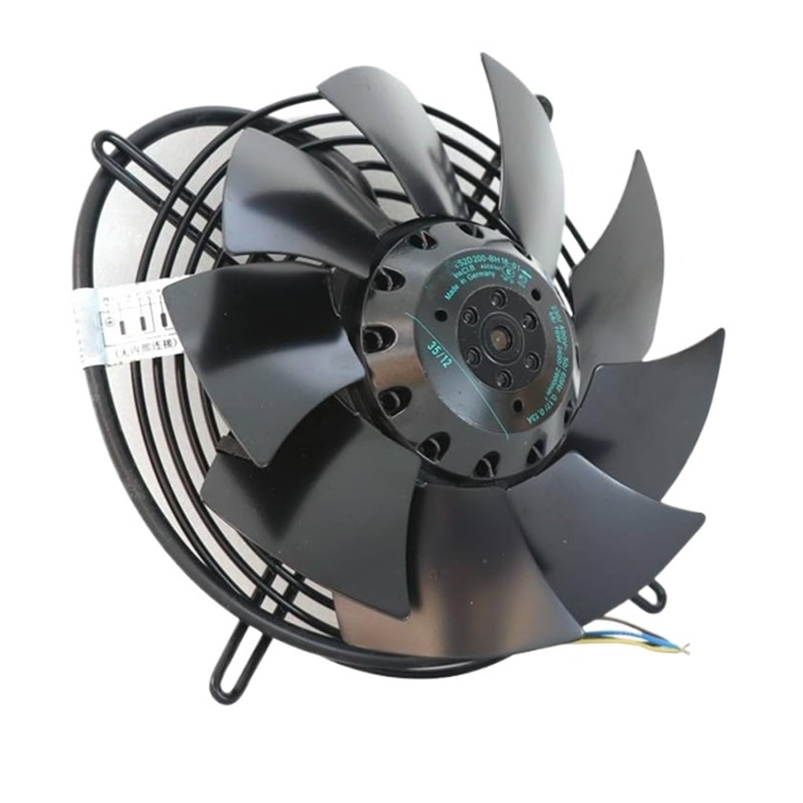 YMUGUEGH Centrifugal fan S2D200-BH18-01 400v 50/60Hz 0.17/0.13A 68/70W 2600/2900r/min