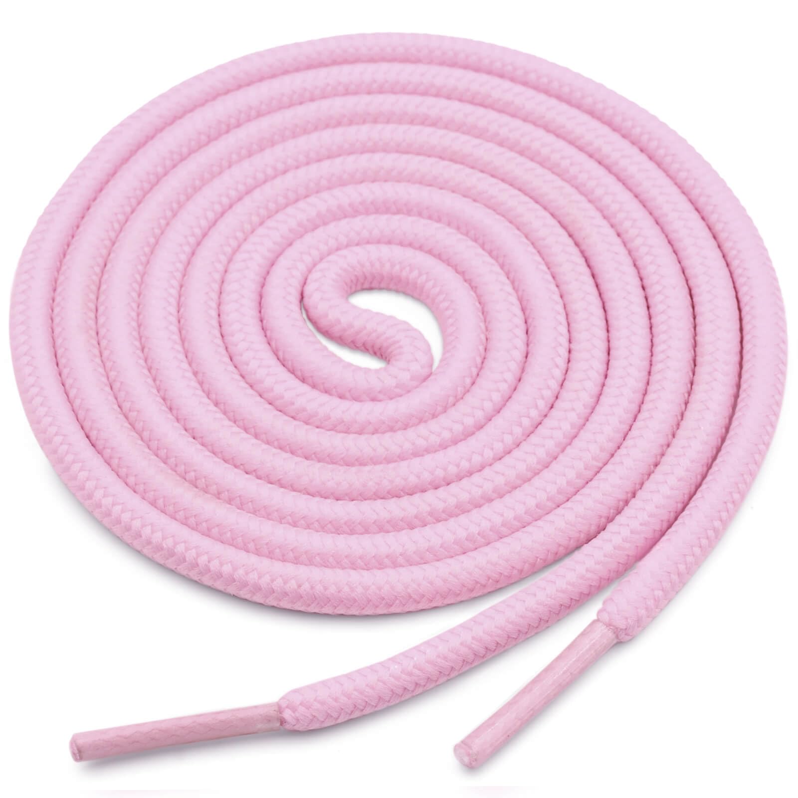 YJRVFINE Round Shoe Laces for Sneakers: Boot Hiking Athletic Shoelaces for Men&Women- 2 Pairs