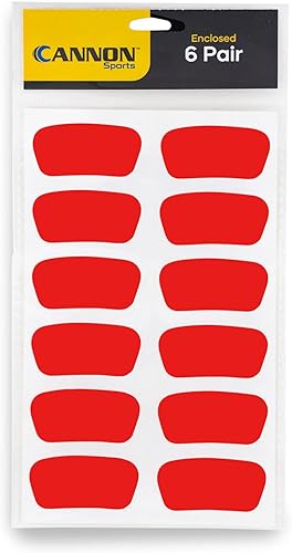 Miniatura 5 de Cannon Sports Calcomanías negras para fútbol americano, béisbol y lacrosse, para jóvenes y adultos
