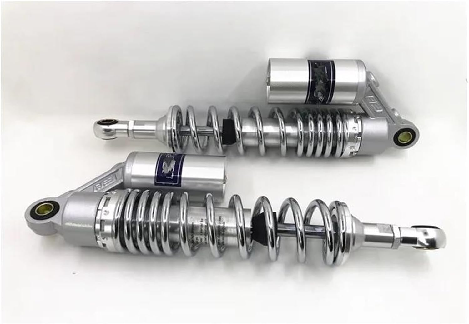 SHIFTUP リアショック Type-1 330mm メッキ/ブラック 2本入 SHIFTUP