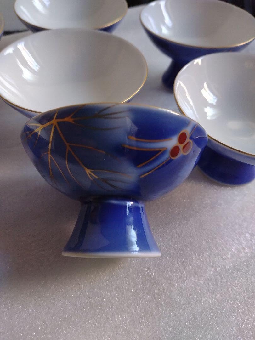 Amazon.co.jp: 有田焼 深川製磁 酒器 お猪口 7客 : おもちゃ