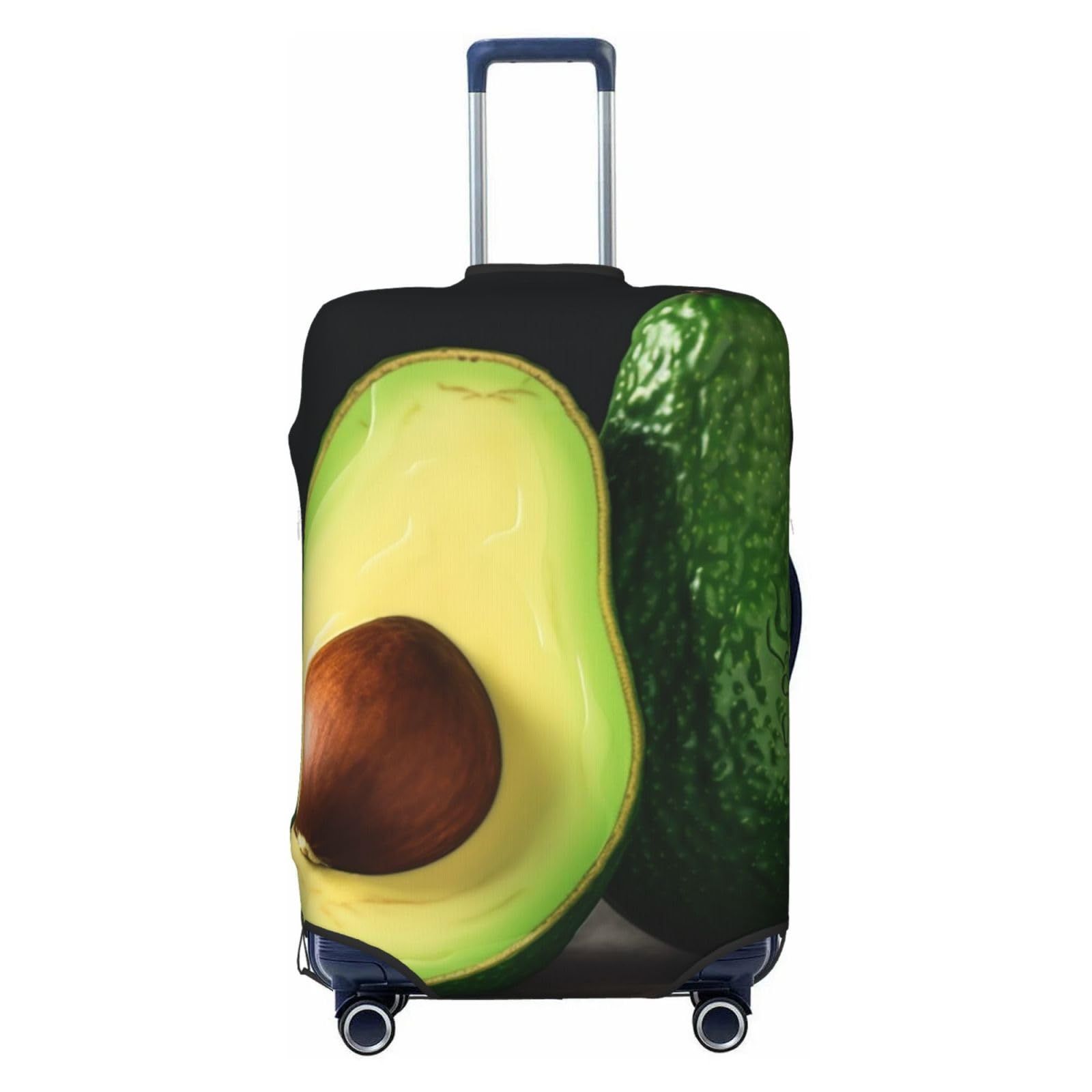 Housse de bagage avocat XL noire lavable pour valise de voyage de voyage de 45,7 à 81,3 cm - 8