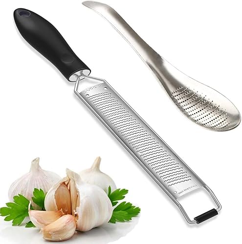 Rallador de queso, jengibre/ajo, para queso parmesano, chocolate, nuez moscada, rallador de cocina y molinillo