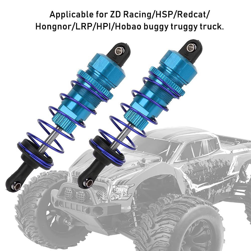 Aggiornamento Ammortizzatori Anteriori RC 92 Mm Per ZD Racing 7358 – Regolabili Pressione Olio – Lega Alluminio (Arancione) - 3