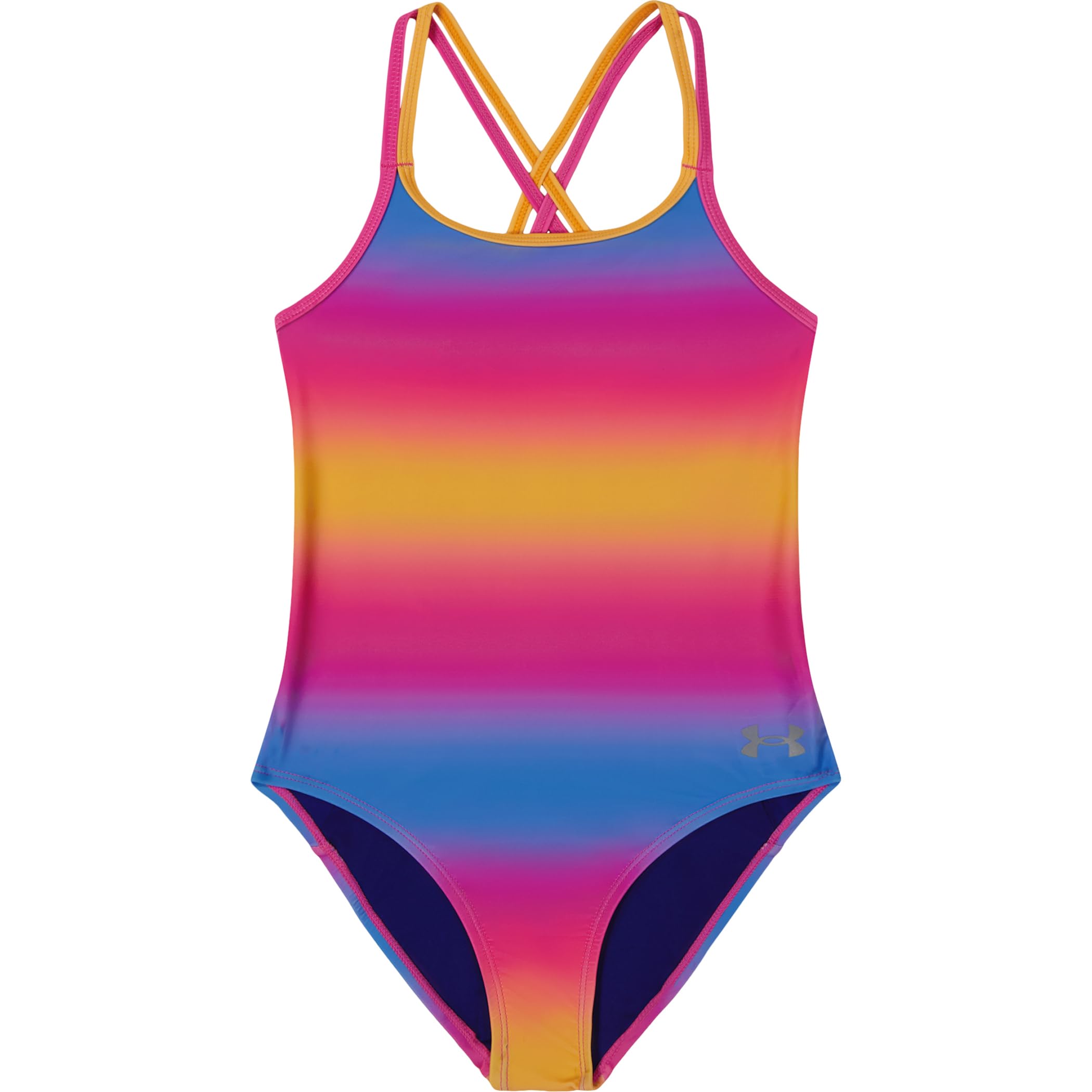 Under Armour Girl's One Piece Swimsuit, UPF 50+ Sun Protection