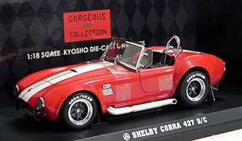 京商 1/18 シェルビー　コブラ427C/S ミニカー 京商 1/18スケール 「シェルビー・コブラ 427 S/C」(サファイア