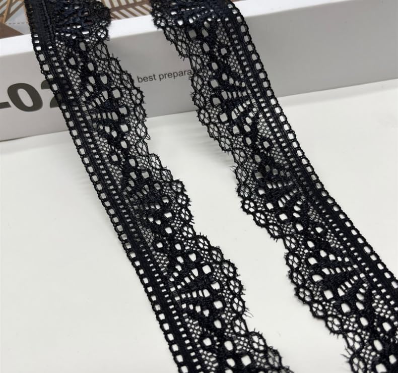 Nastro Pizzo Millepiedi 10 Yards - Treccia Decorativa 3/8 Pollici Per Cucito E Artigianato - Foto 5