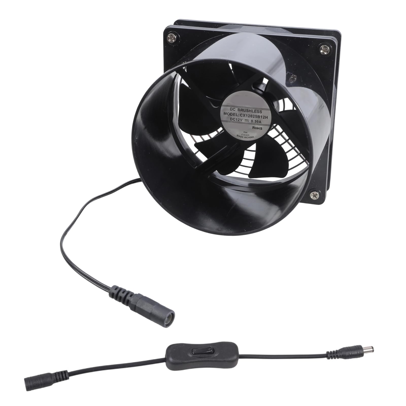 Compact Duct Exhaust Fan Quiet Operate for Kitchen Bathroom Air Circulations Ensuring Optimal Air Cooling Fan Exhaust Blower