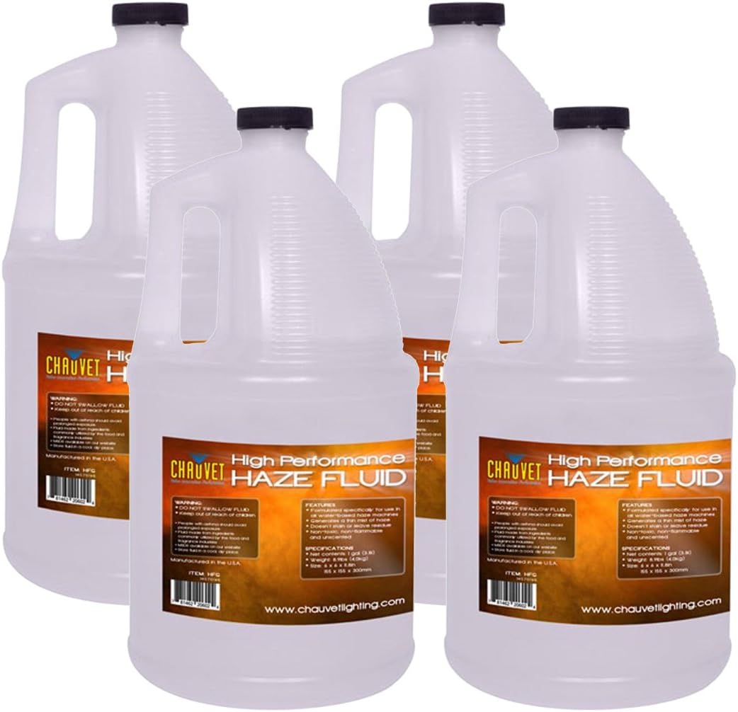 Chauvet HFG Haze Fluid - Gallon (4 Pack)
