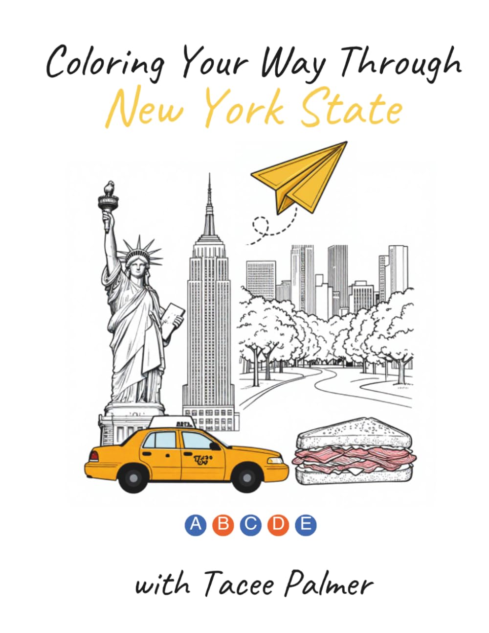Coloring Your Way Through New York State with Tacee Palmer: A Travel-Inspired Coloring Journal