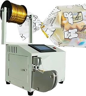 半自動ツイストタイマシン、電動バッグクロージャー結束径0.12-1.26インチ、ツイストタイワイヤーバッグシーラー、キャンディー、フルーツ、ポップコーン、花用の食品ツイストタイマシン