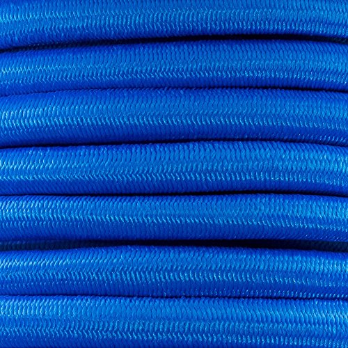 Image of PARACORD PLANET Elastic Bungee Nylon Shock Cord 2.5mm 1 /32 inch, 1 /16 inch, 3 /16 inch, 5 /16 inch, 1 /8 inch, 3 /8 inch, 5 /8 inch, 1 /4 inch, 1 /2 inch Crafting Stretch String 10 25 50 & 100 Foot Lengths