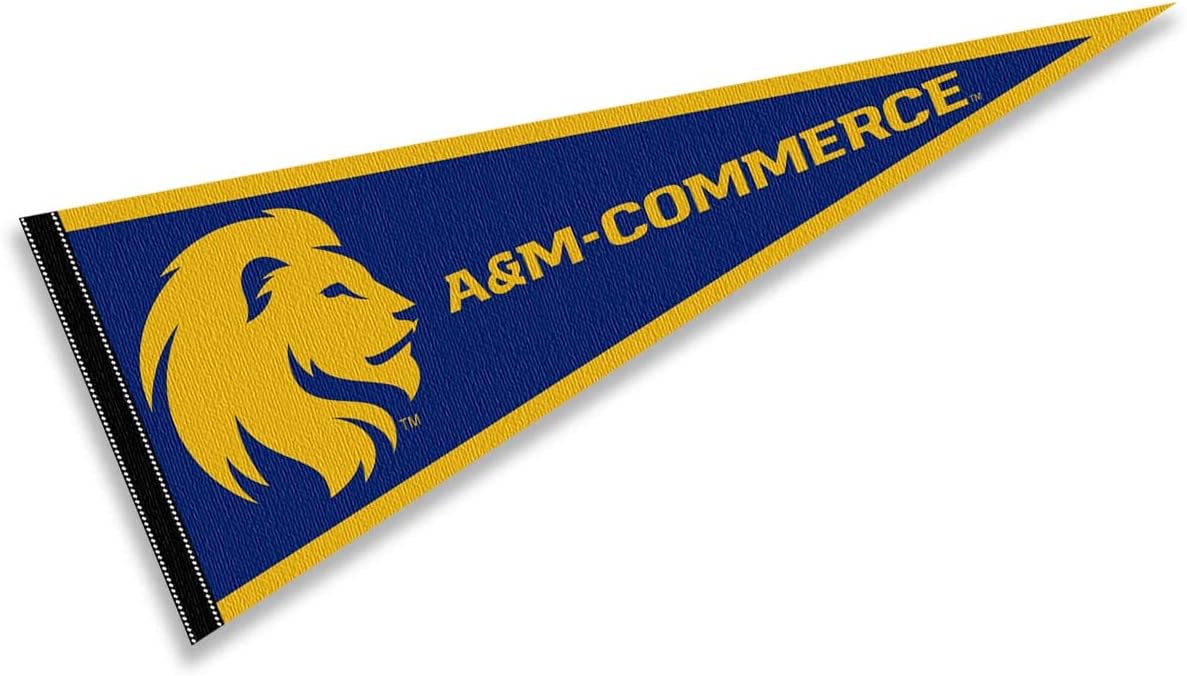 Texas A&M Commerce Lions Pennant