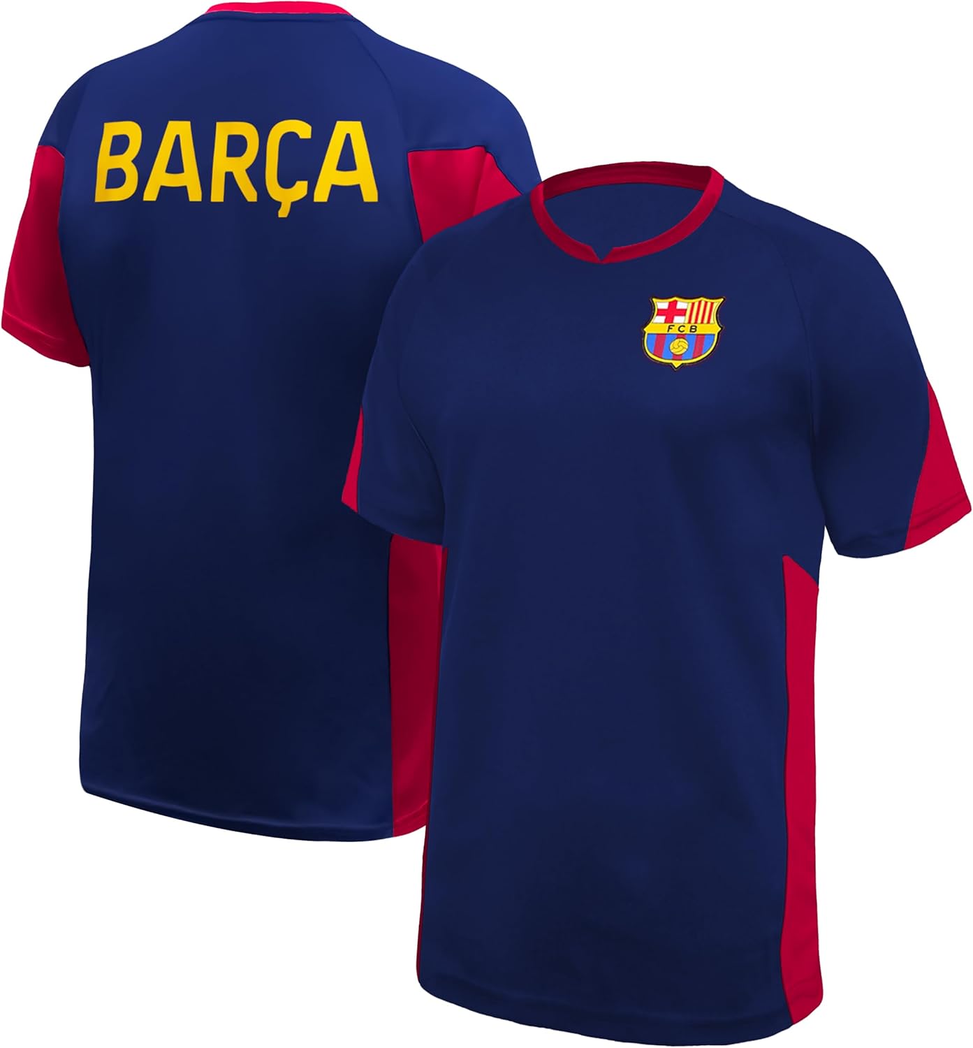 Icon Sports Officially Licensed FC Barcelona Game Day Shirt - Unisex Adult - Image 2