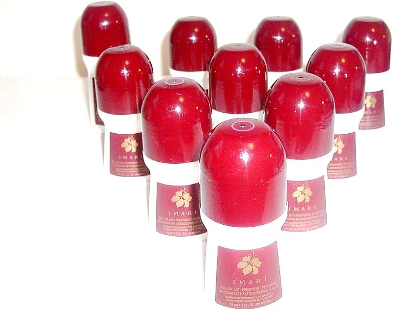 Desodorante roll-on AVON IMARI, Pacote com 10 unidades de 50 mL